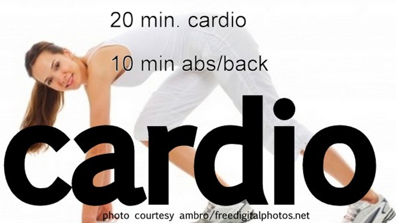 cardio bootcamp express weight loss exercise workout BEGINNER/INTERMEDIATE LEVEL