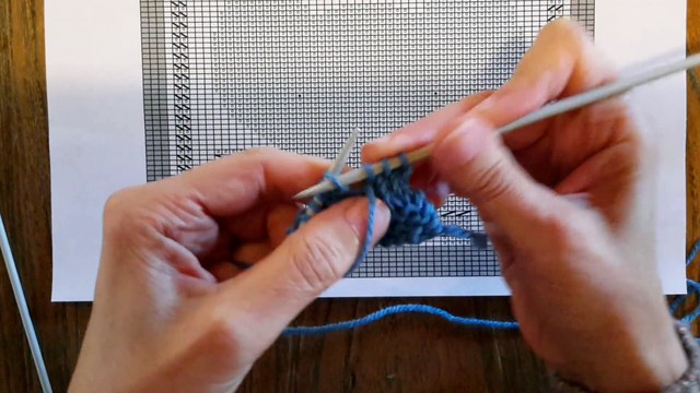 Tricoter une torsade à gauche sur 4 mailles