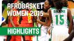 Nigeria v Angola - Bronze Medal Game - Highlights - AfroBasket Women 2015