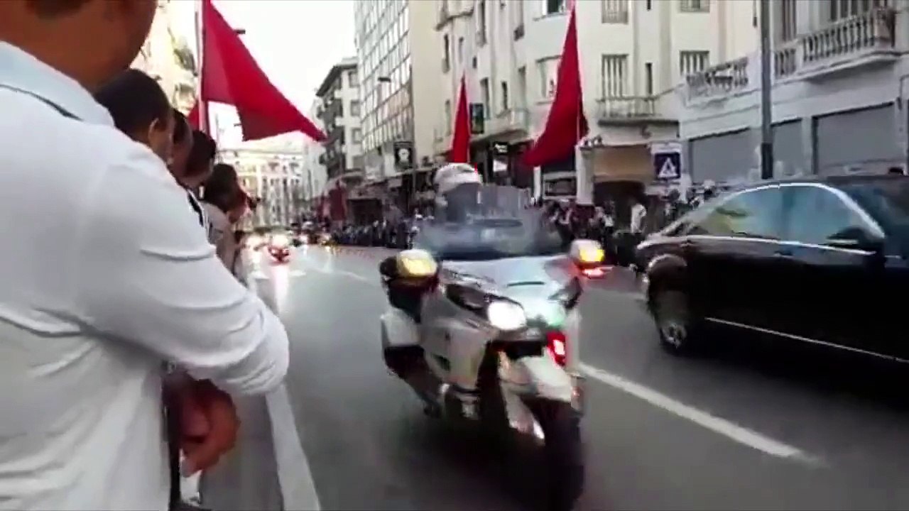 Un homme est percuté par une voiture lors du cortège de François Hollande au Maroc
