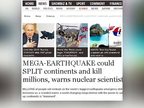 MEGA-EARTHQUAKE could SPLIT continents and kill millions, warns nuclear scientist