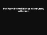 AudioBook Wind Power: Renewable Energy for Home Farm and Business Online