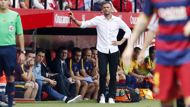 Luis Enrique: Es increíble que nos vayamos con sólo un gol