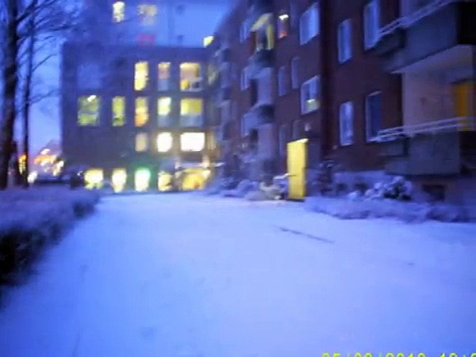 Der schneereiche Winter 2009-10 in Bremen-Teil 2