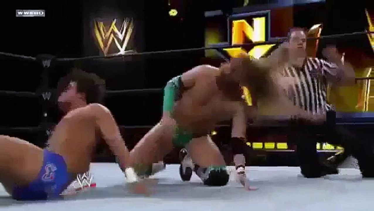 CJ Parker vs Kassius Ohno WWE NXT 8_8_12