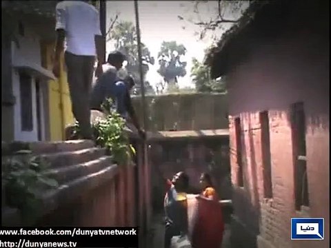 Students' Friends and Family help for cheating in exam in Bihar, India