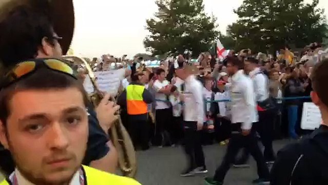 Mondial de rugby : les Anglais arrivent