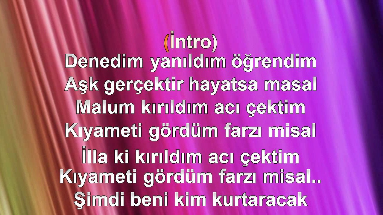 Halit Nart - Afet Bölgesi - (2013) TÜRKÇE KARAOKE