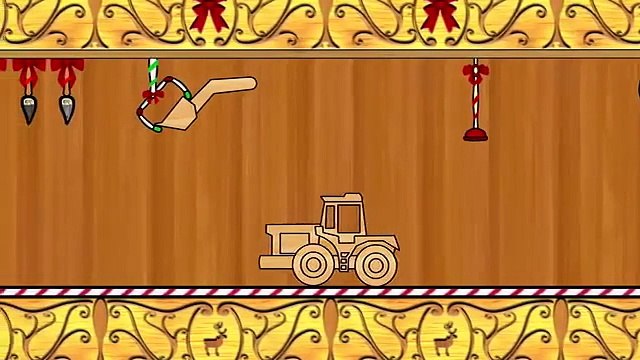 Santa's Workshop 'bulldozer' L'atelier de Noël 'bulldozer'