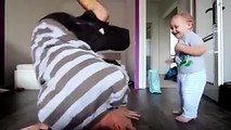Father and Cute Little son B-Boy Dance Challenge | Warning This is Super Cute  | Awlla Inc.
