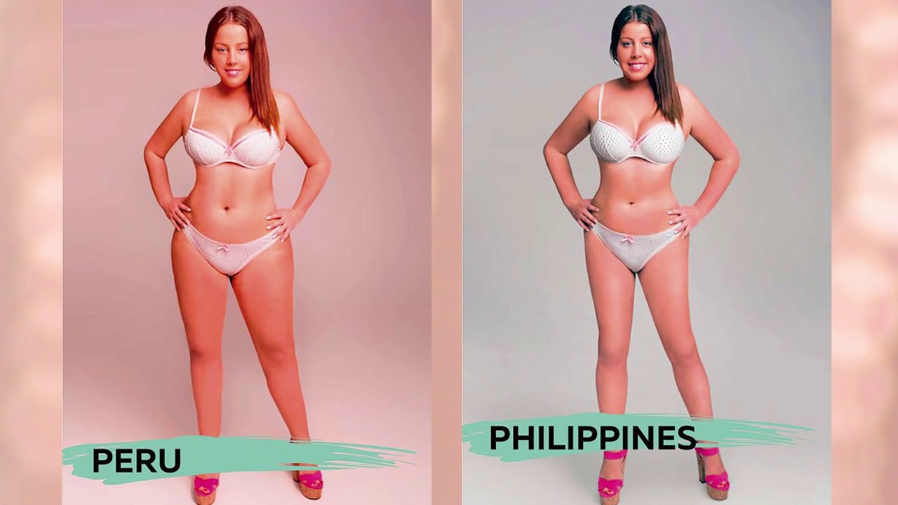 Women’s Ideal Body Types Around The World