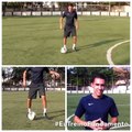 Drible: elástico no ar / Ronaldinho Air Elastico (football skills)