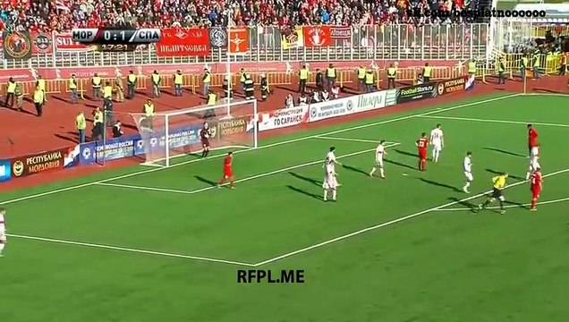 Mordovya 0 – 1 Spartak Moscow ALL Goals and Highlights Russian Premier 03.10.2015