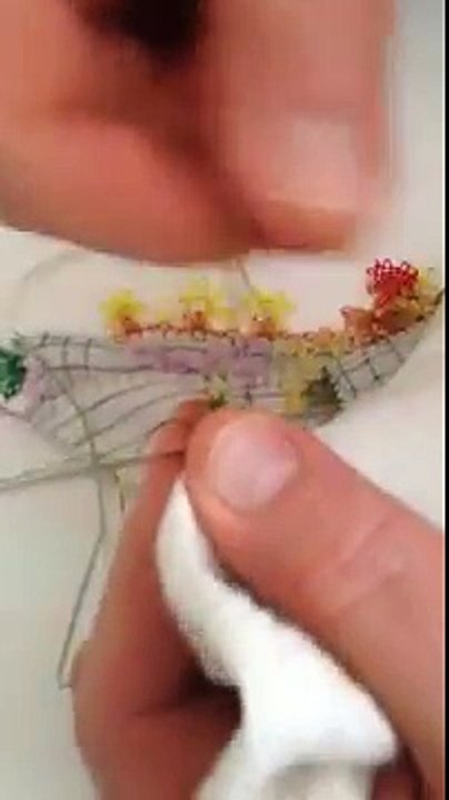 İğne oyası dağ yapımı