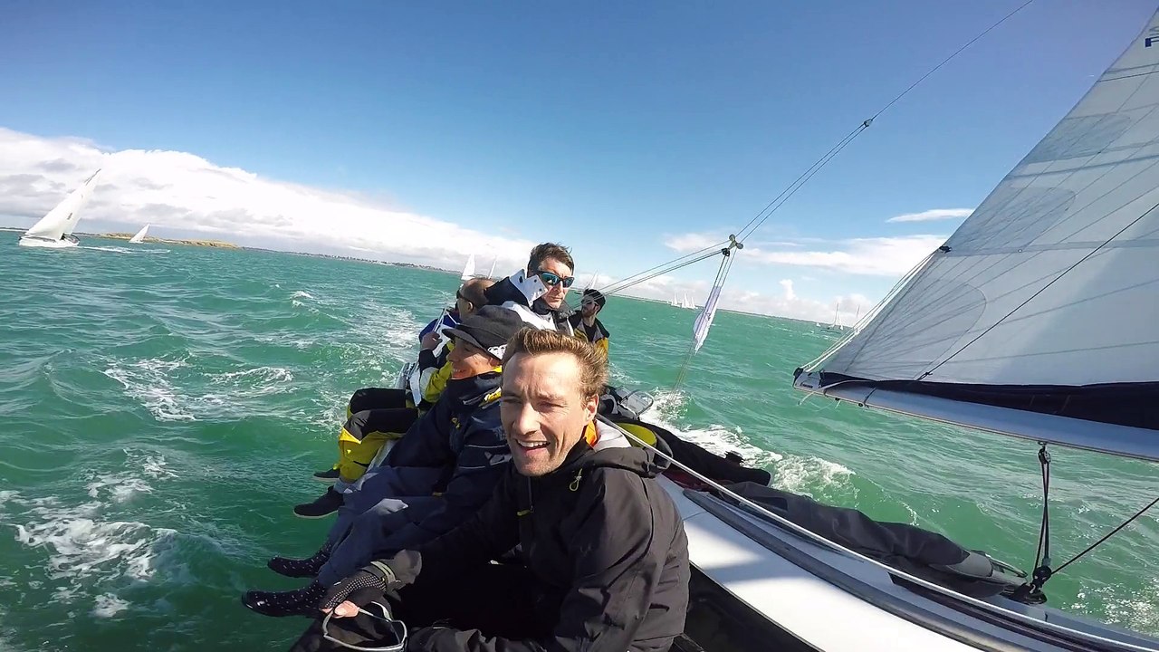 Sailing at Crouesty