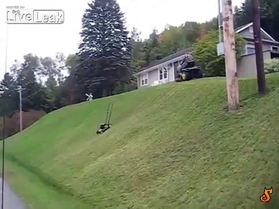 Steep Yard a Bitch!