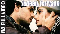 Yadaan Teriyaan VIDEO Song - Hero - Rahat Fateh Ali Khan - Sooraj, Athiya