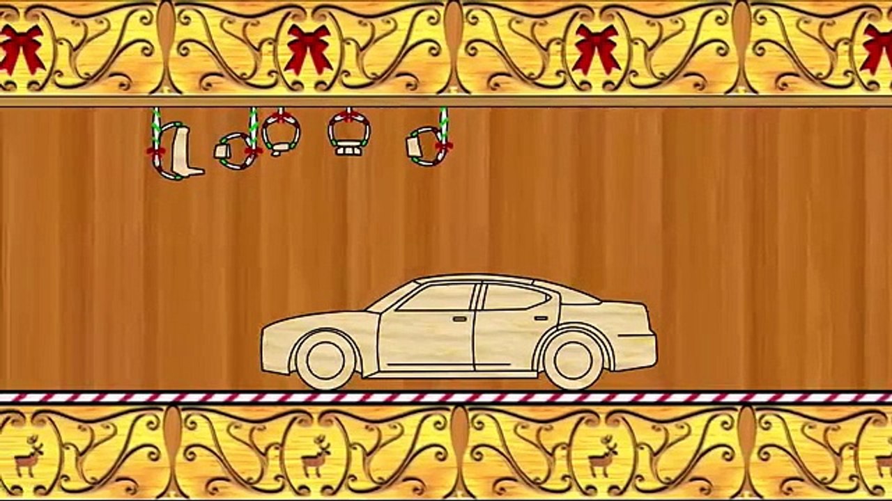 Santa's Workshop 'police car' L'atelier de Noël 'voiture de police'