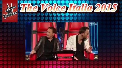 Nathalie Coppola canta "All about the Bass" The Voice of Italy 2015 prima puntata Blind Audition