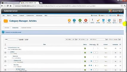 Joomla 2.5 Tutorial - Lesson 13 - Storage