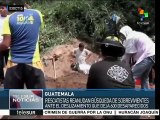Guatemala: se reanuda la búsqueda de sobrevivientes en El Cambray II