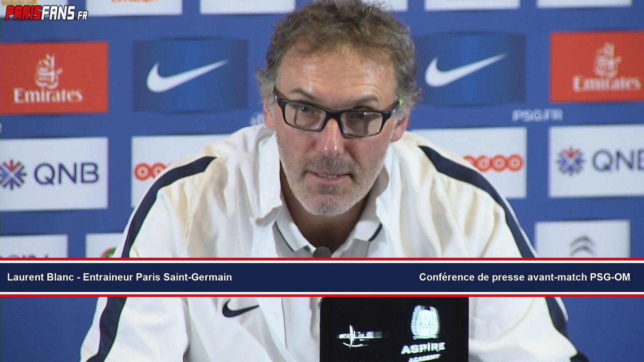 PSG-OM: Laurent Blanc "Zlatan peut faire beaucoup mieux"