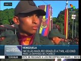Maduro gradúa a  7 mil Guardias Nacionales Bolivarianos