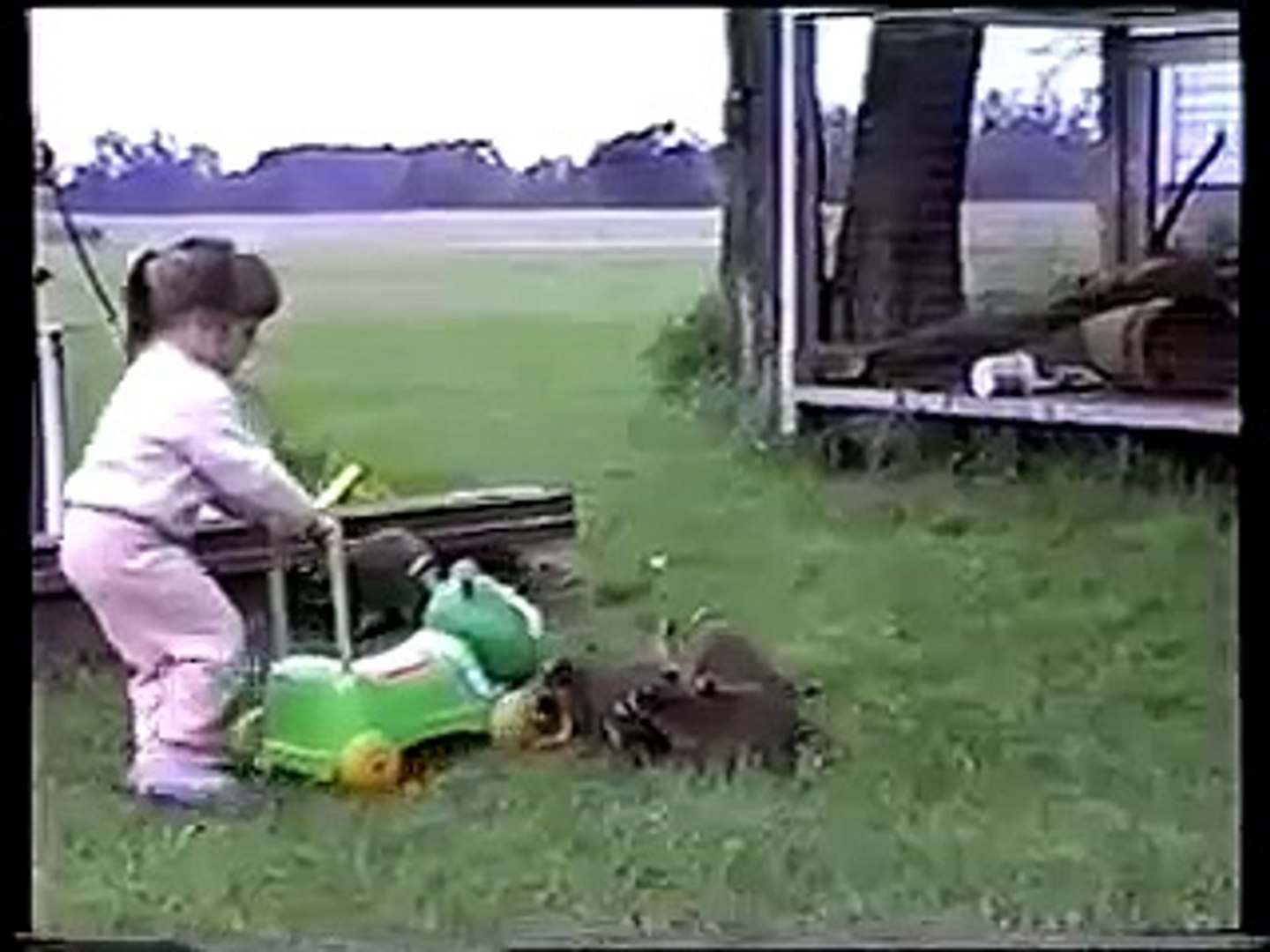 ⁣Еноты против ребенка funny kids [видео прикол мега приколы ржака жесть]