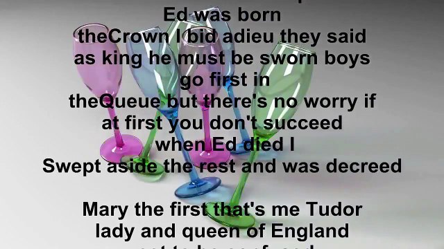 Horrible Histories – Mary Tudor Song Lyrics
