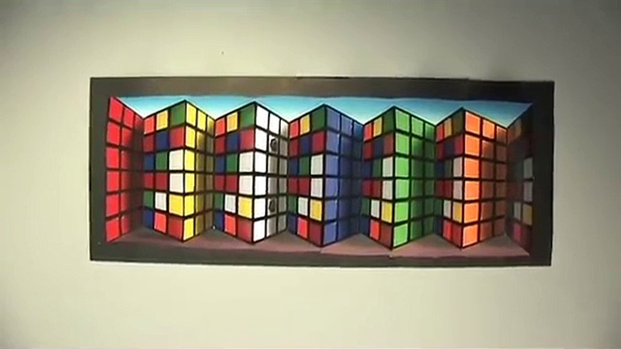 Cube de Rubik Illusion!