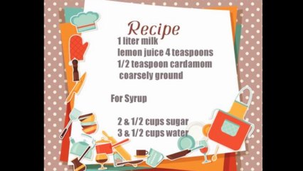 Indian Desert   Rasgulla   KD Family Kitchen