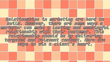 Nine Ways of Winning Your Buyer's Heart Through Content Marketing