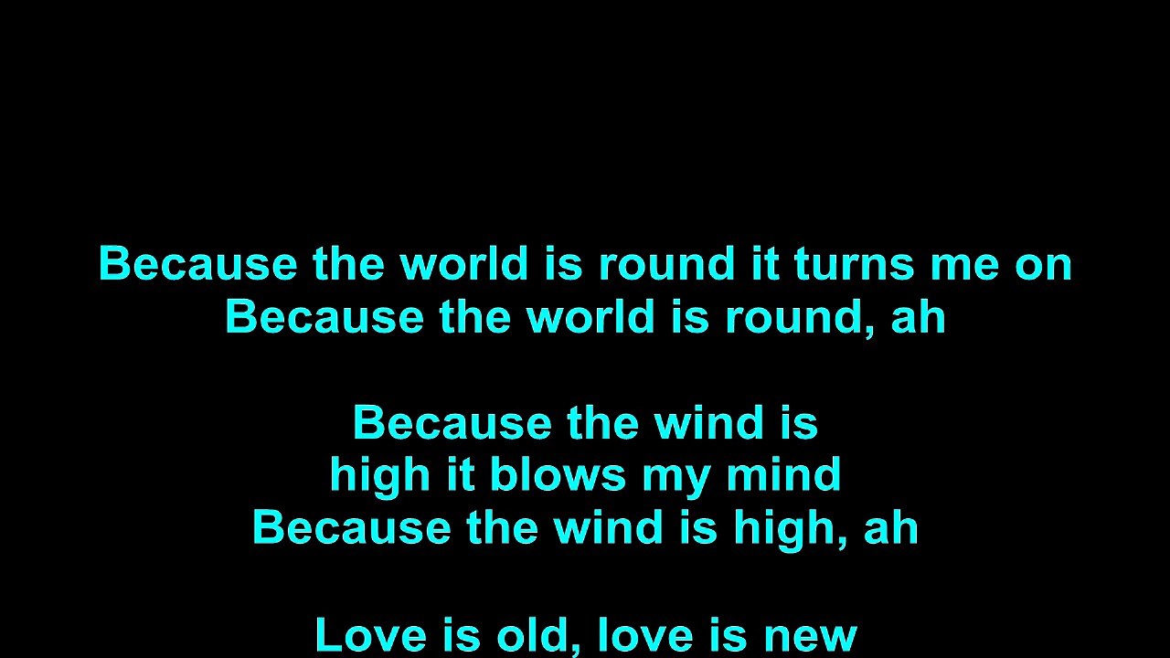 Beatles – Because Lyrics