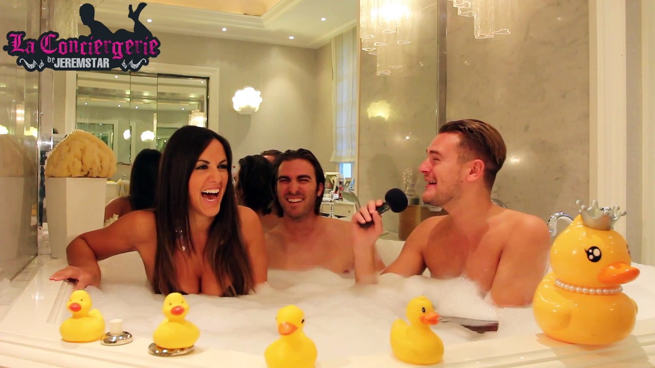 Claudia et Kevin (Secret Story 9) dans le bain de Jeremstar - INTERVIEW