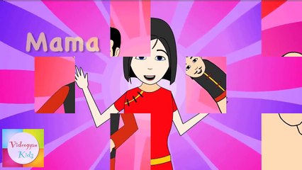 Finger Family Chinese Family Nursery Rhymes   Cartoon Animation Songs For Children