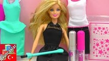 Barbie için 3 Elbise - Pırıltılı Elbiseler Tasarım Merkezi Oyuncak Tanıtımı Türkçe