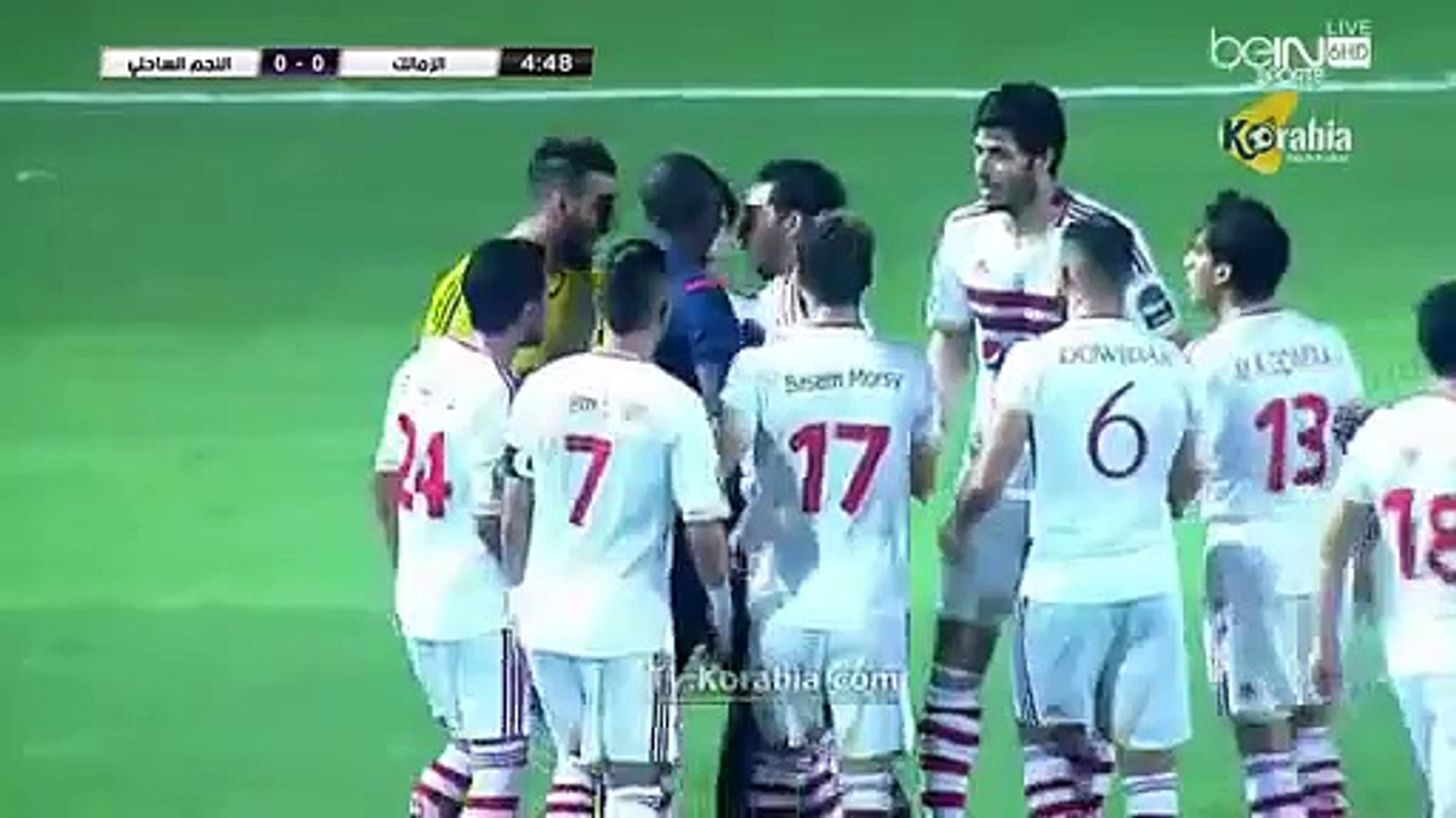 ملخص مباراة الزمالك والنجم الساحلي 3 0 الكامل كاس الاتحاد الافريقى عصام الشوالي 2015