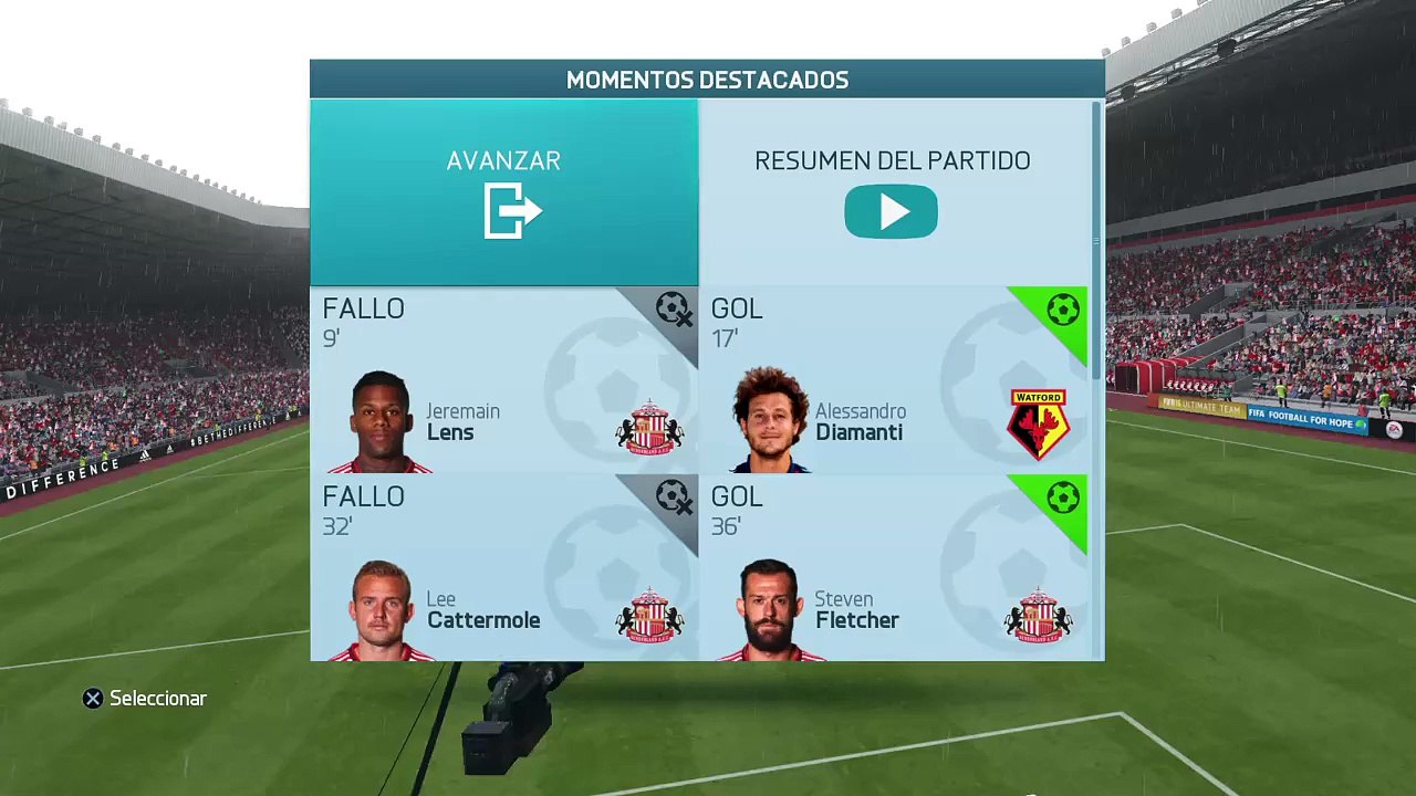 FIFA 16 Watford goal 1