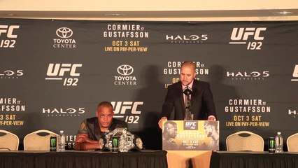 Daniel Cormier on Alexander Gustafsson: 'This is the worst I've ever been beat'