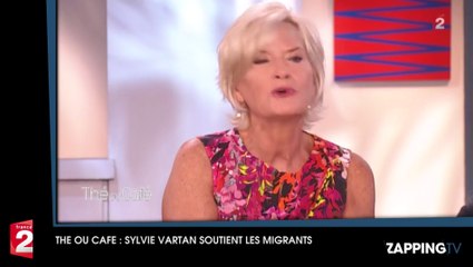 Thé ou Café : Sylvie Vartan émue par le sort des migrants, "C'est intolérable de voir la souffrance"