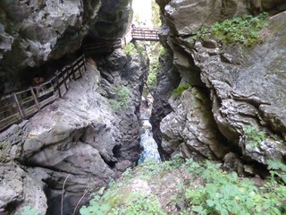 Gilfenklamm bei Sterzing in Südtirol