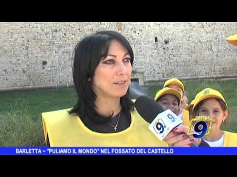 BARLETTA | 'Puliamo il mondo' nel Fossato del Castello