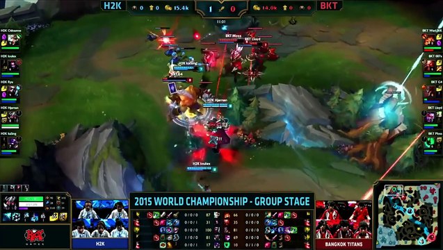 Move des worlds jour 3 how to Alistar - League of Legends