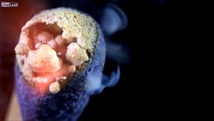 Bir kibritin yanma anı, saniyede 4000 kare ile