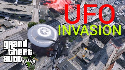 GTA V - UFO Invasion Mod