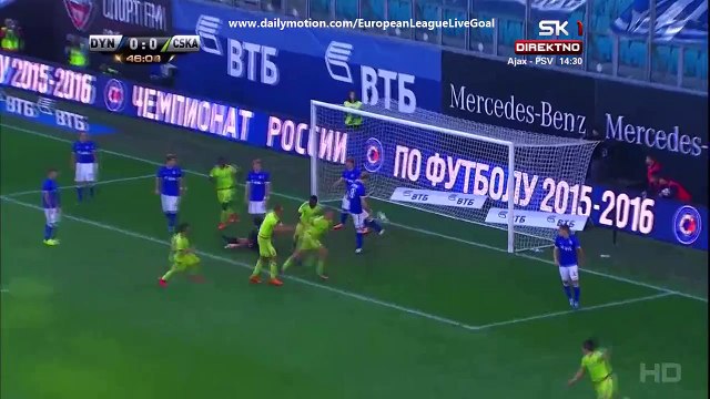 Pontus Wernbloom 0:1 | Dinamo Moscow - CSKA Moscow 04.10.2015 HD