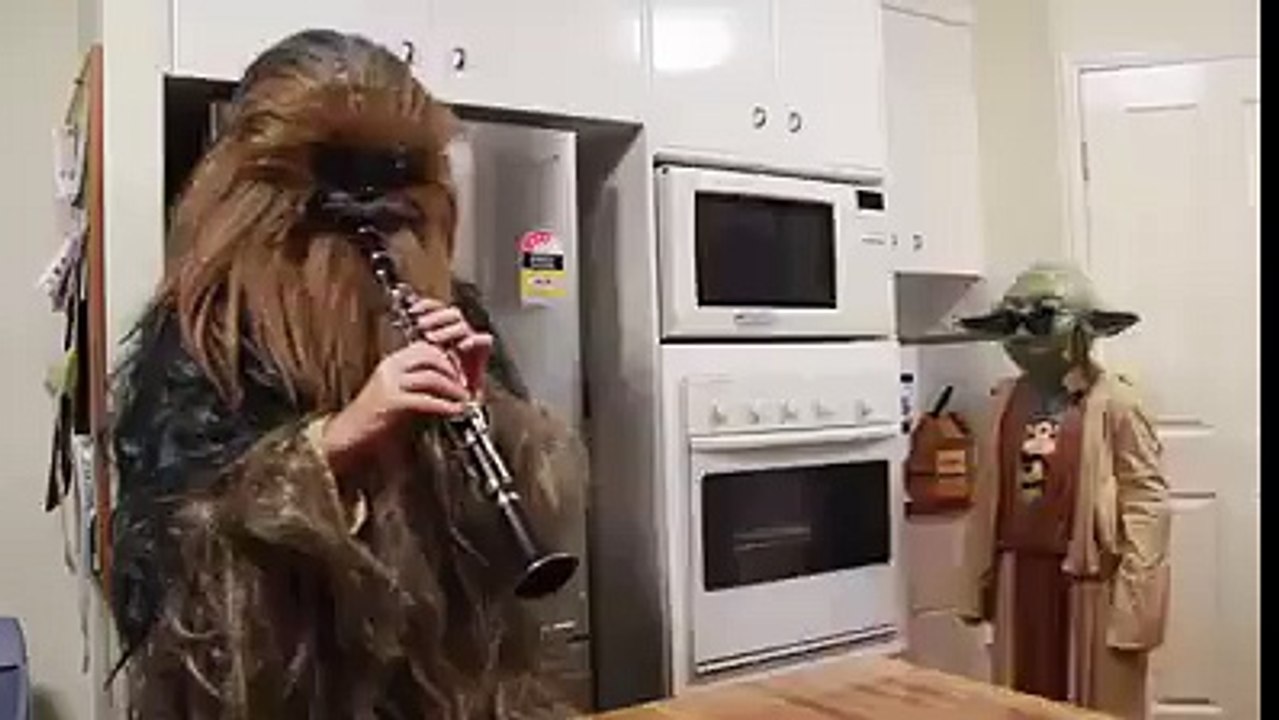 Quand Yoda et Choubaka se lache