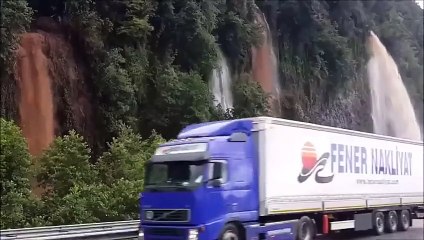 Artvin - Hopa'da Sel ve Heyelan Felaketi  24 08 2015