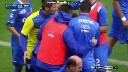 Massimo Maccarone  Goal - Empoli 1-0 Sassaolo -  04.10.2015