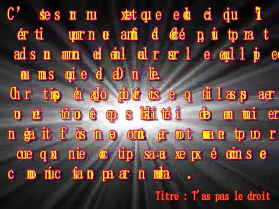 IL COMMUNIQUE AVEC DANIEL BALAVOINE : "T'as pas le droit" Christophe JACOB / Daniel BALAVOINE 2015